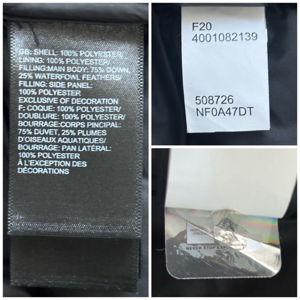 The North Face Black Puffer Vest - Picture 12 of 16